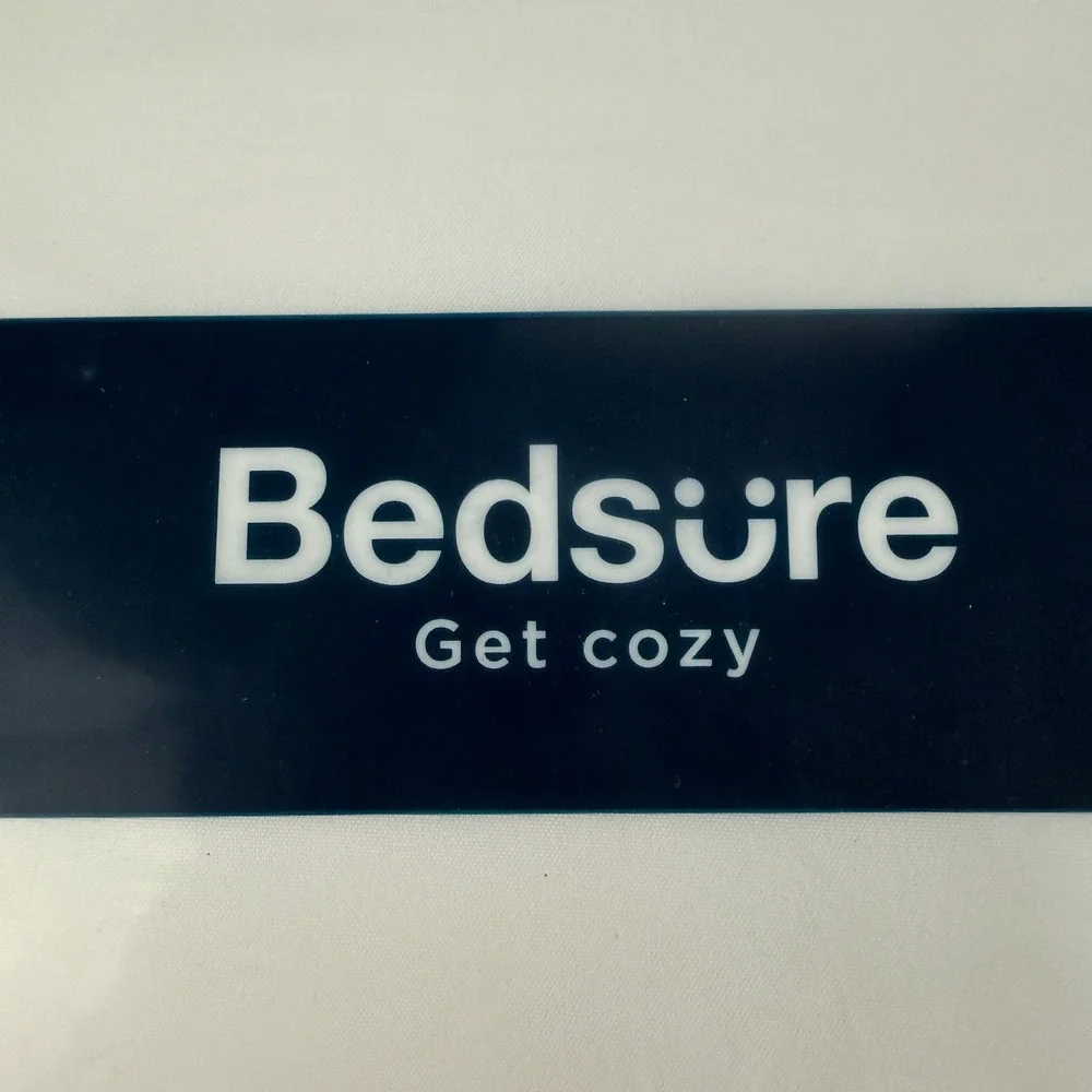 Bedsure Get‎ Cozy Duvet Cover Set Queen Size 90x90 Inch White 3 Piece